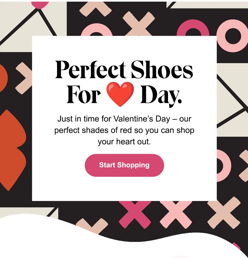 Perfect Shoes for heart day. Just in time for Valentine's Day - Our perfect shades of red so you can shop your heart out. Start Shopping