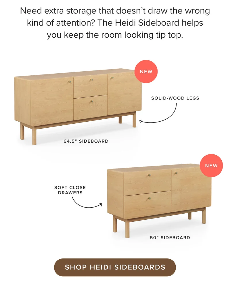 Shop Heidi Sideboards