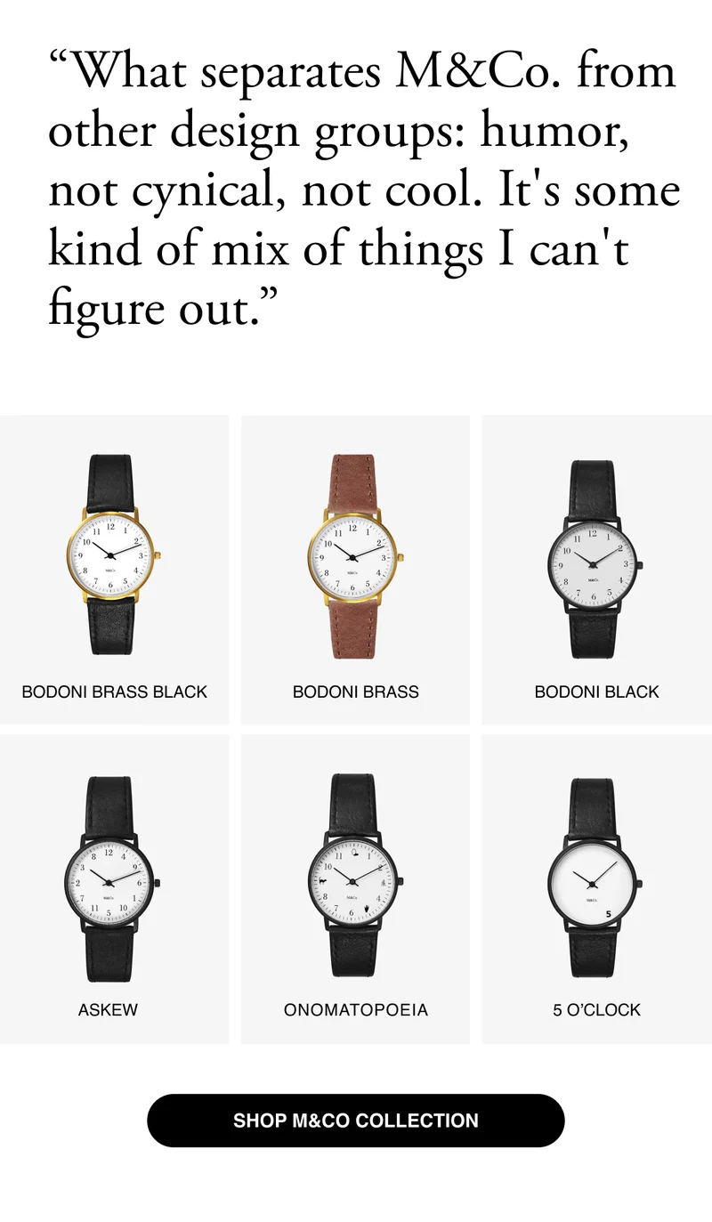 shop all of m&co designs