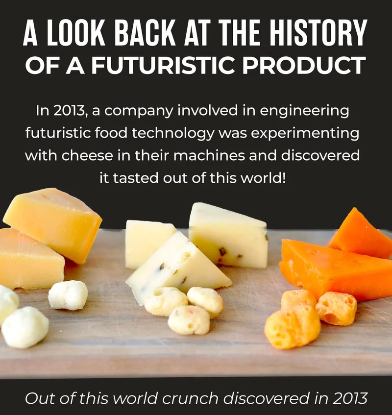 Moon Cheese | A look back at the history of a futuristic product