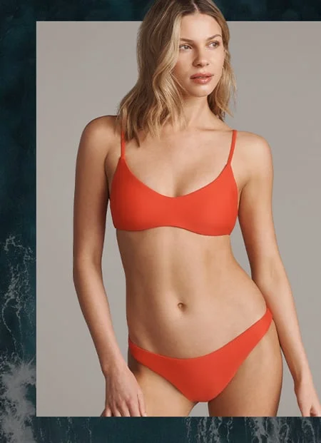 Surfside Sporty Scoop Bikini Top