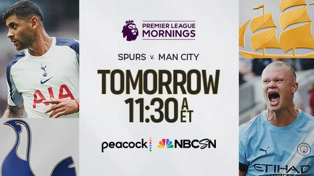 Arsenal v. Man United Tomorrow at 11:30a ET