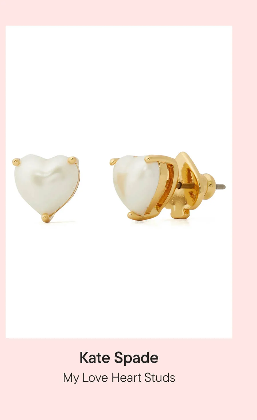 My Love Heart Studs