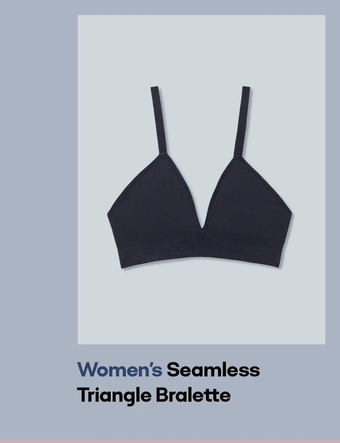 Women's Seamless Triangle Bralette