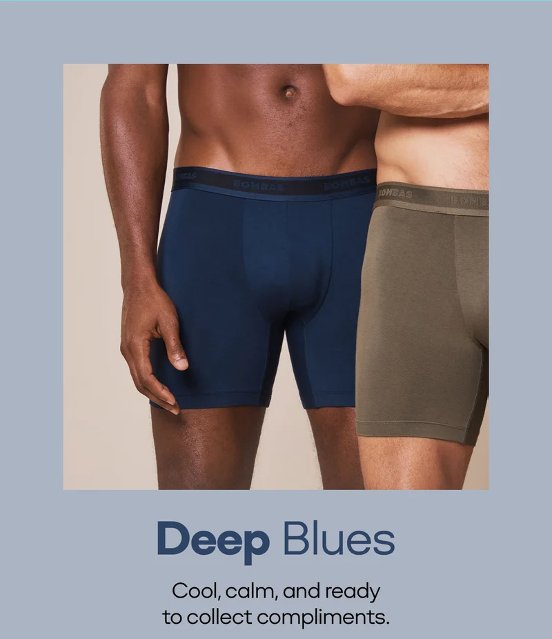 Deep Blues. Cool, calm, and ready to collect compliments.