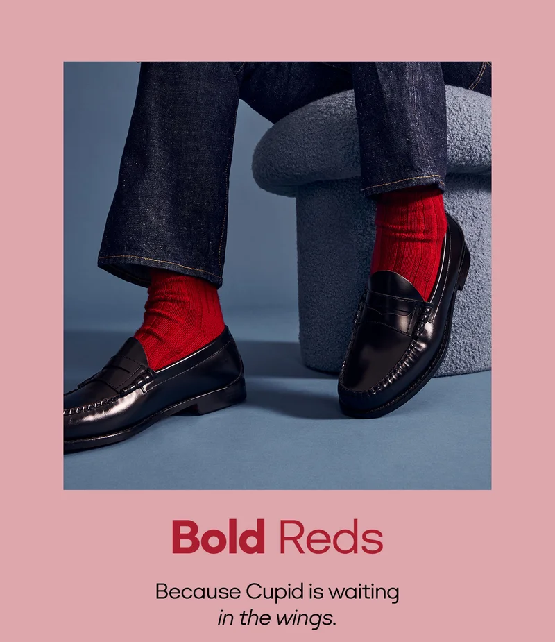 Bold Reds. Because Cupid is waiting in the wings.