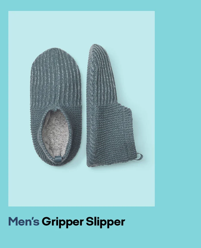 Men's Gripper Slipper
