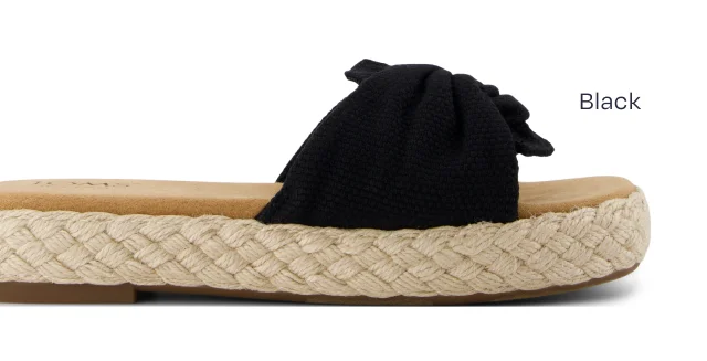 Abby Slide Flatform Espadrille Sandal - Image