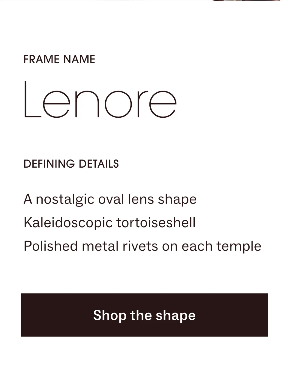 Shop the shape