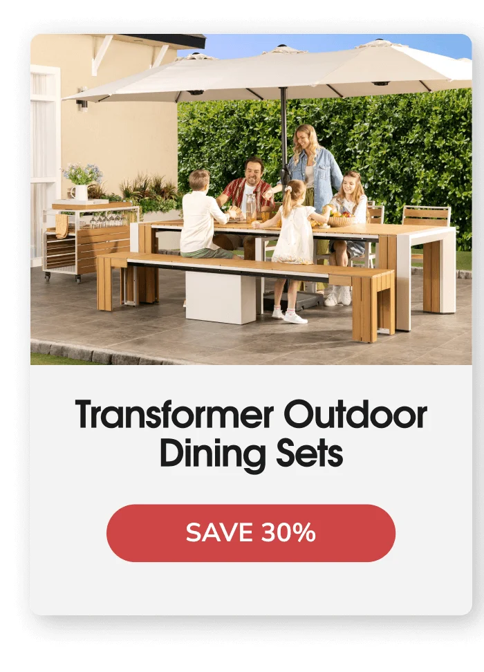 Transformer Outdoor Dining Sets