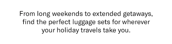 Shop All Luggage Sets