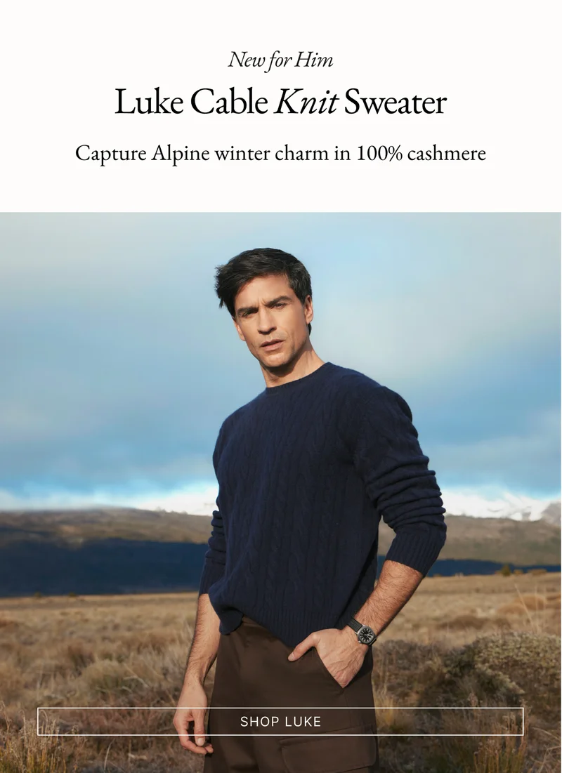 Luke Cable Knit Sweater