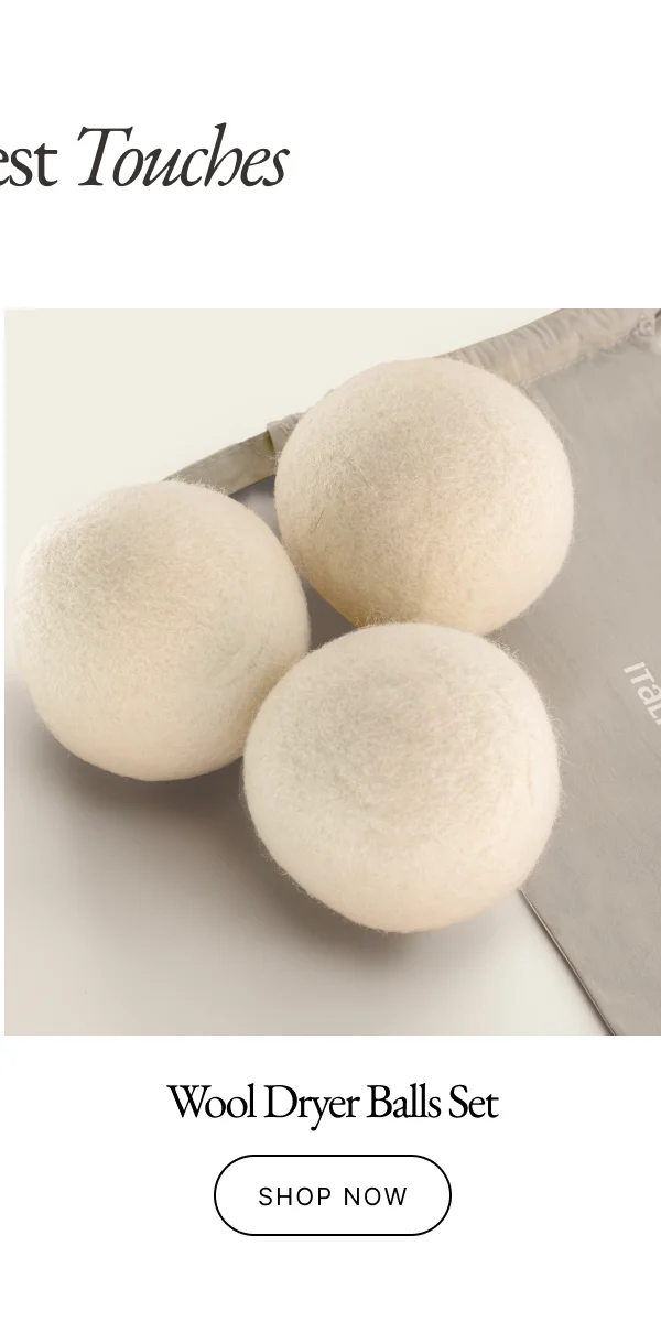 Wool Dryer Balls Set
