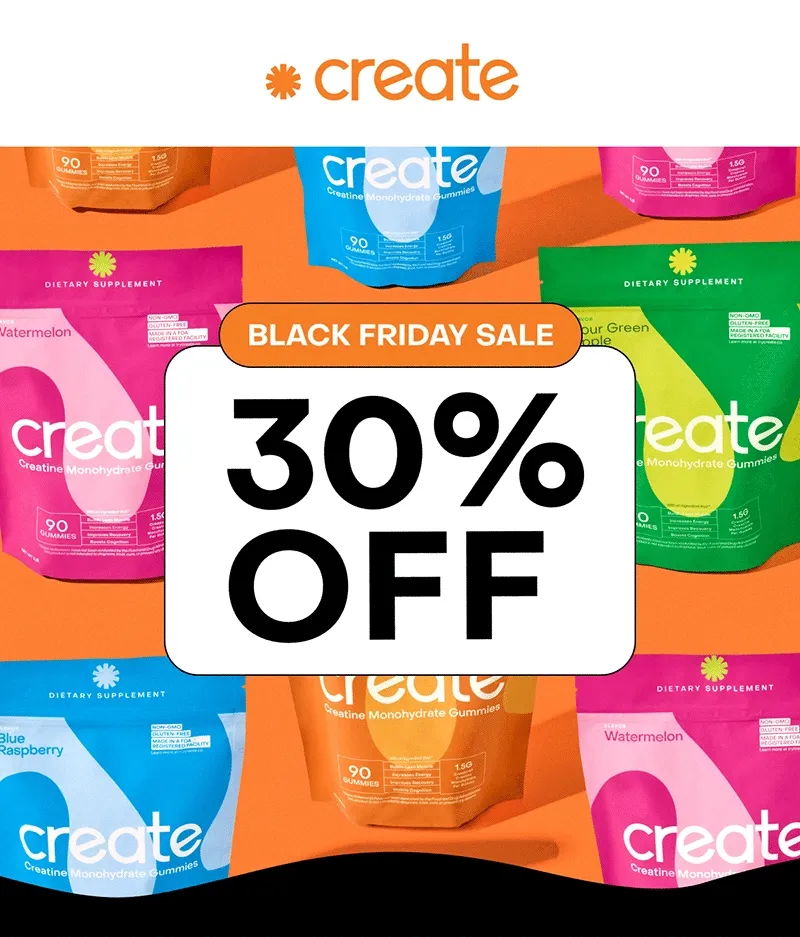 BLACK FRIDAY SALE 30% OFF
