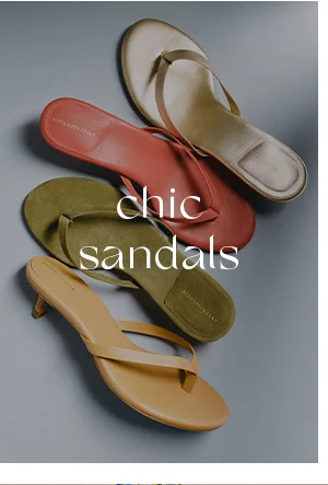 chic sandals