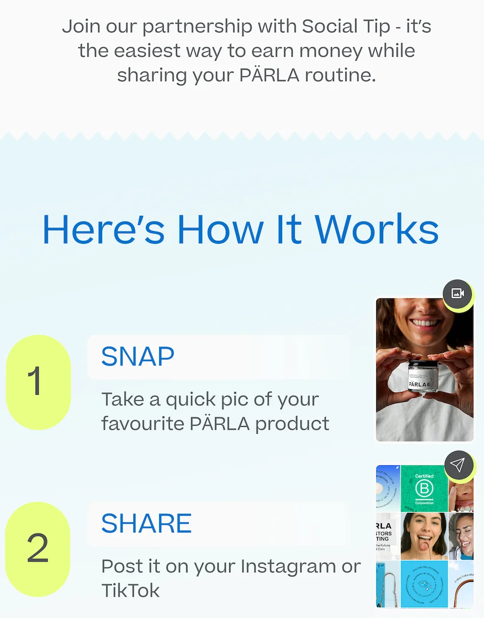 How Social Tip works.