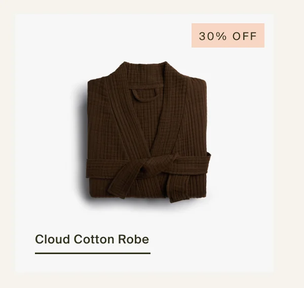 Save on Cloud Cotton Robe