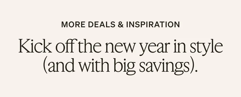Don't miss out on free shipping + up to 40% off almost everything