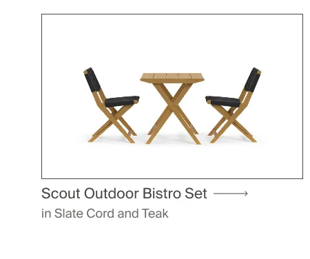 Scout Outdoor Bistro Set