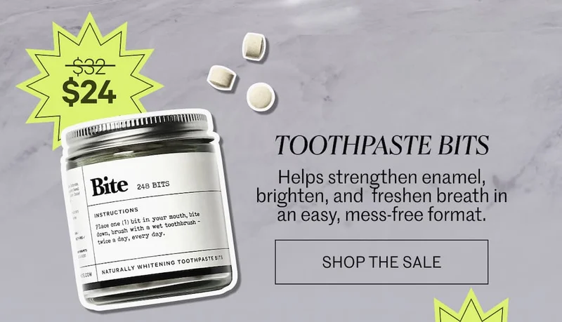 SHOP TOOTHPASTE BITS