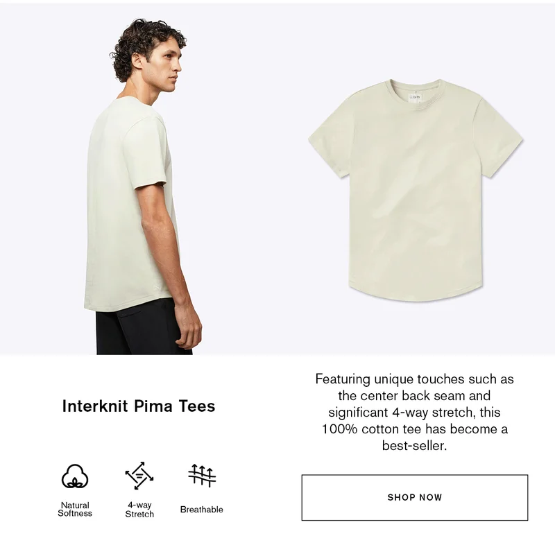 Interknit Pima Cotton Tee