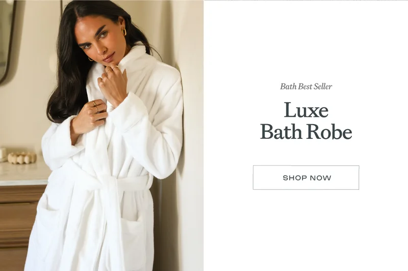 Luxe Bath Robe - Shop Now