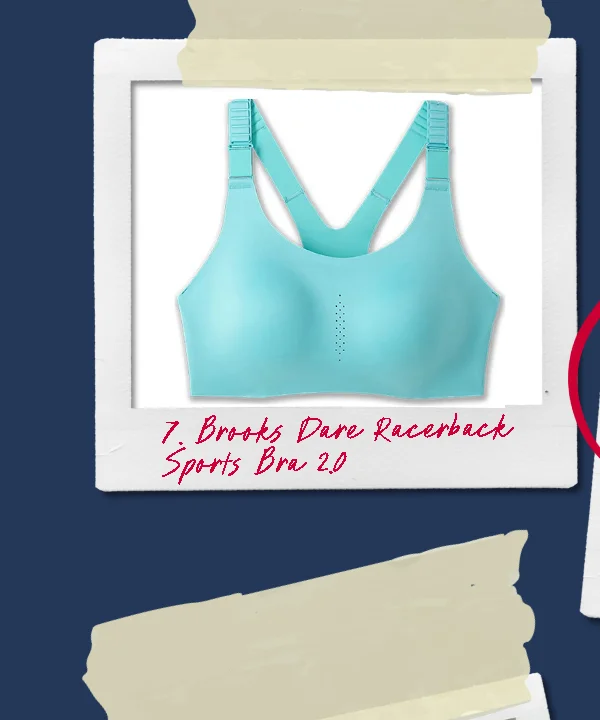 7. Brooks Dare Racerback Sports Bra 2.0