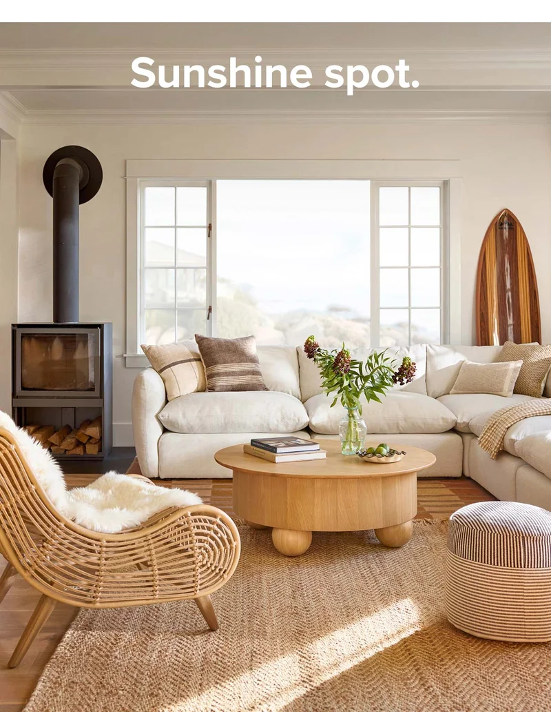 Furniture for your sunshine spot.