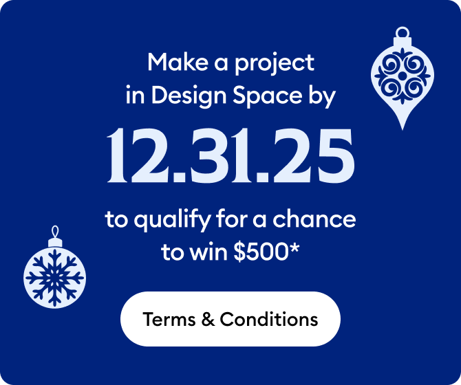 Enter to win $1000 to cricut.com.