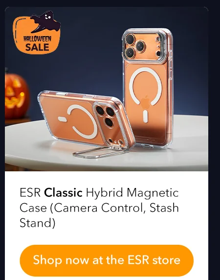 ESR Classic Hybrid Magnetic Case (Camera Control, Stash Stand)