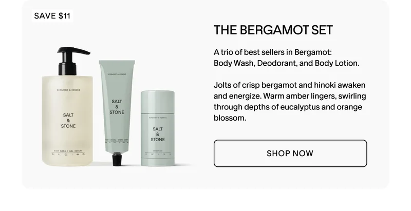 SHOP THE BERGAMOT SET