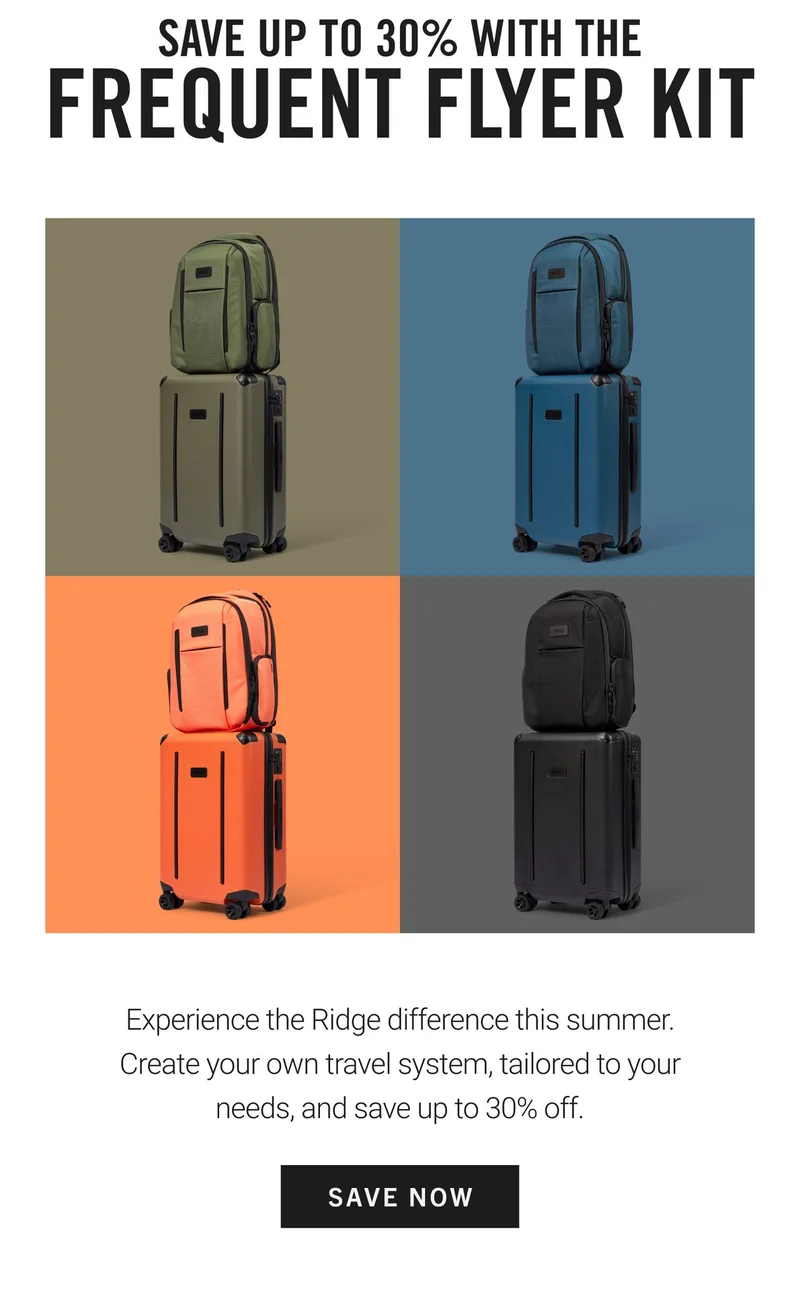 Save Up to 30% with the Frequent Flyer Kit | Save Now