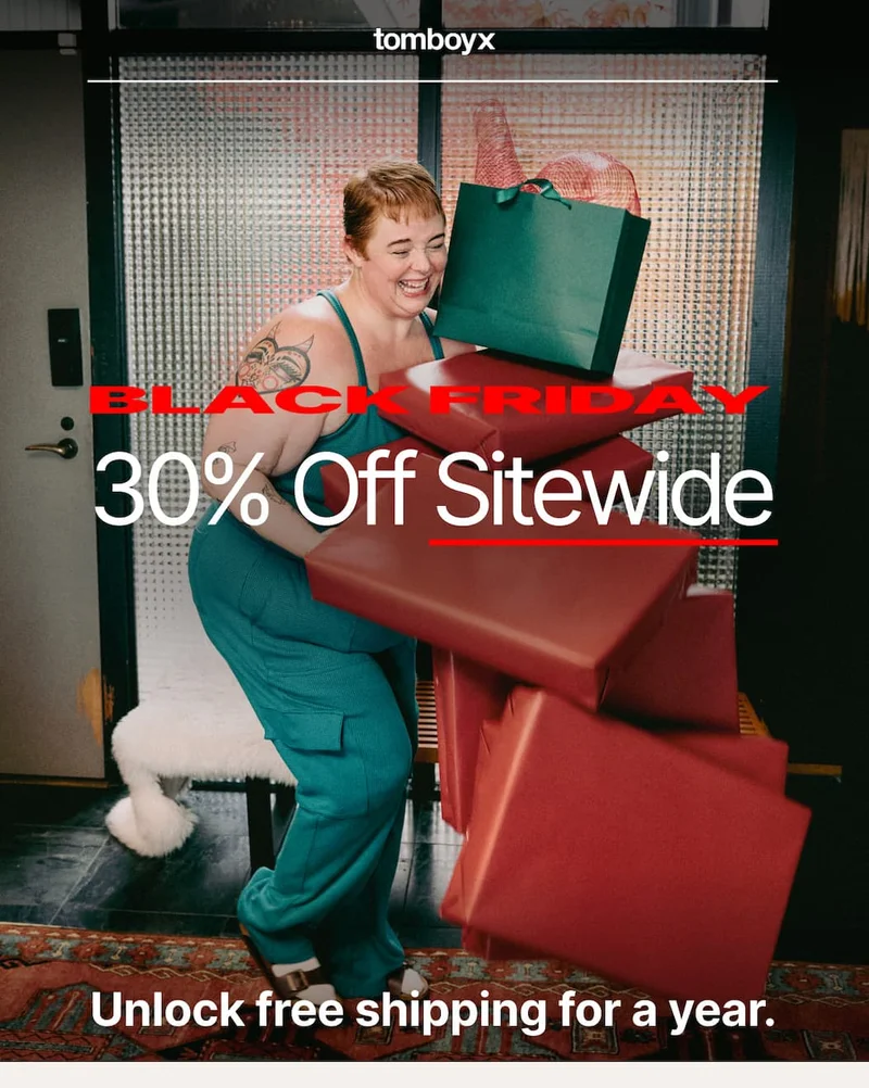 Black Friday 30% Off Sitewide