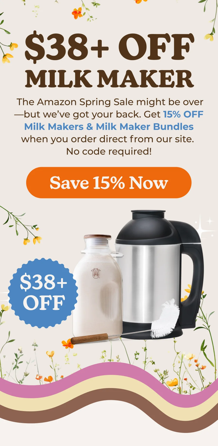 $38+ OFF Milk Maker and Milk Maker Bundles