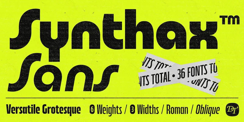 DT Synthax Sans