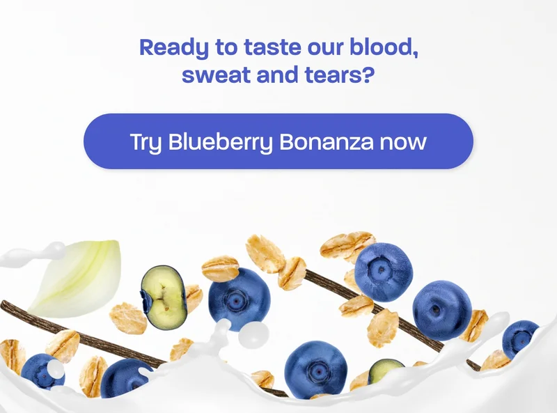 Ready to taste our blood sweat and tears?