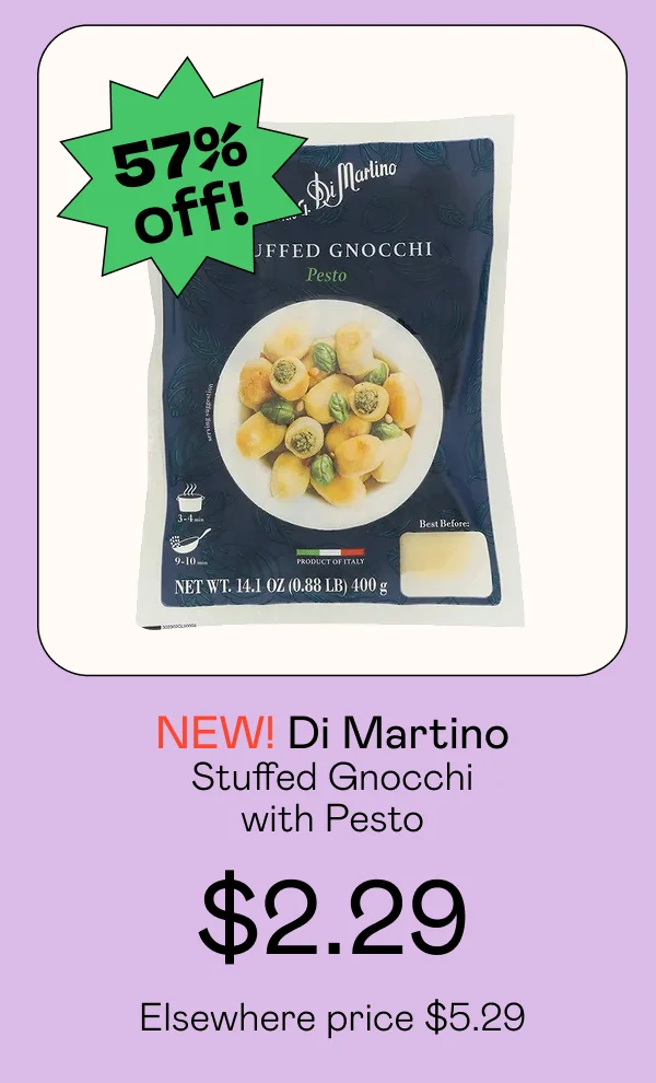 Stuffed Gnocchi with Pesto