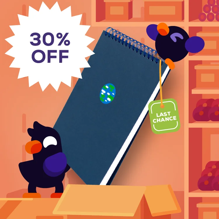 The kurzgesagt Notepad