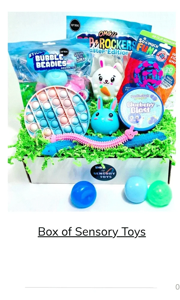 FIDGET TOY BOX for Tweens & Kids (9-12 years) Box of Sensory Toys
