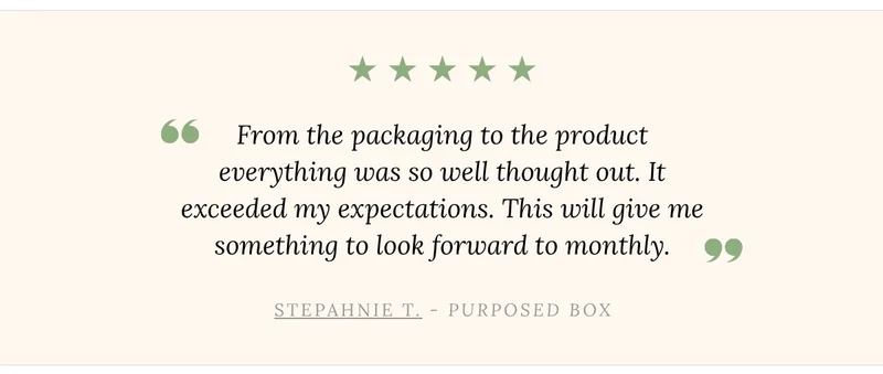 Purposed Box | Christian Subscription Box for Women