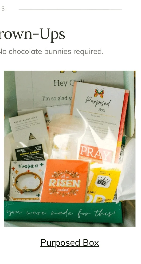 Purposed Box | Christian Subscription Box for Women