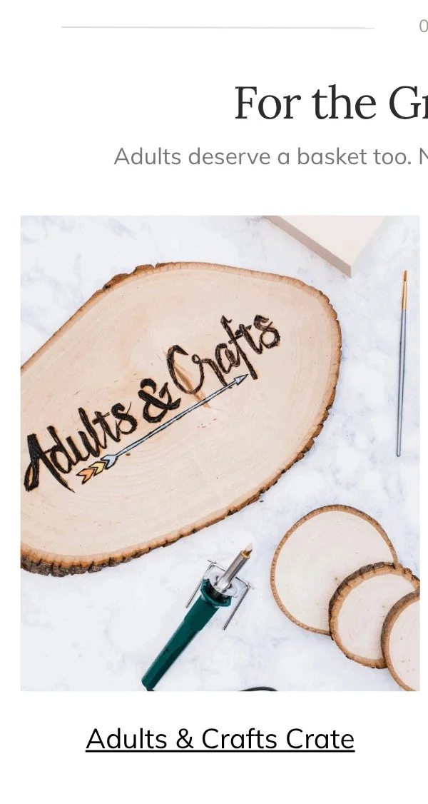 The Adults & Crafts Crate