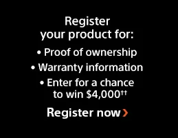 Register your product