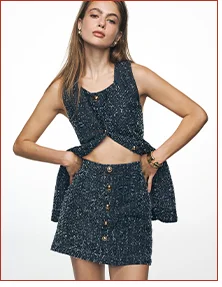 tweed skirt