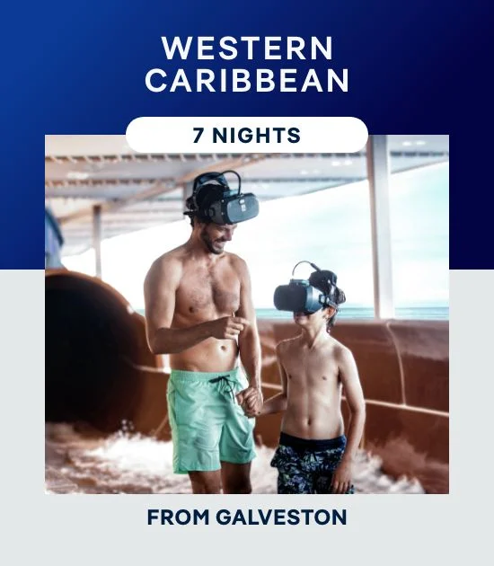 Western Caribbean From Galveston – 7 Nights – Click to View Cruises & Book Now