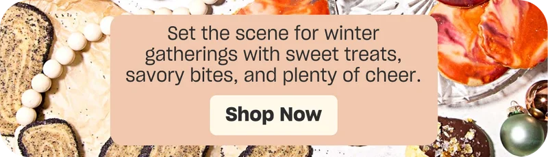 Set the scene for winter gatherings!