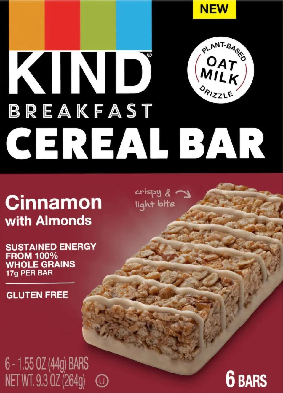 Image of KIND Cinnamon with Almond Cereal Bar