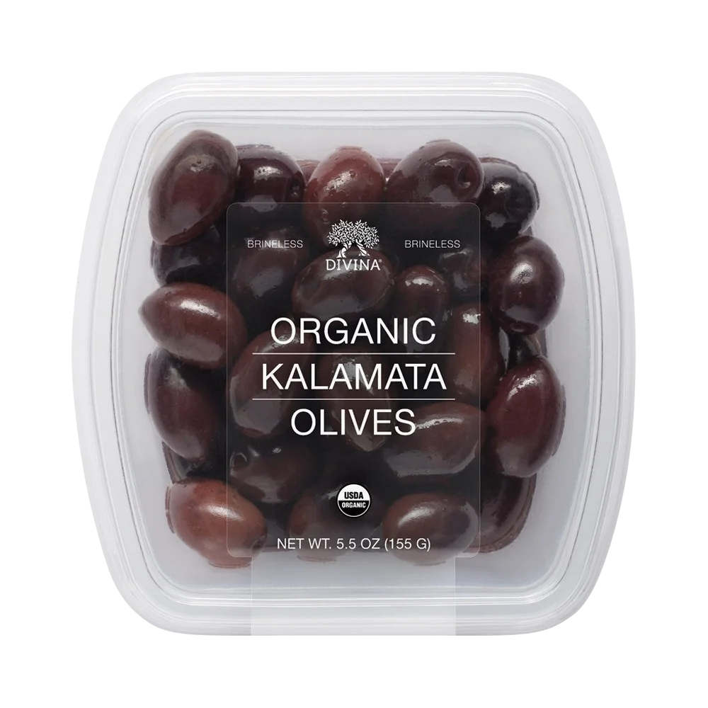 Image of Divina Organic Kalamata Olives Cup