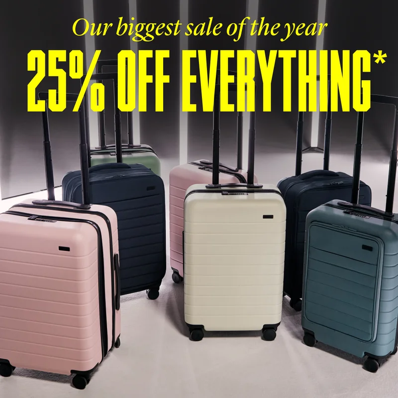 Our biggest sale of the year | 25% off everything*