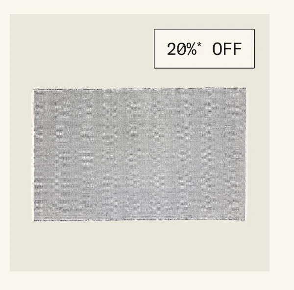 Save 20%* on Rugs